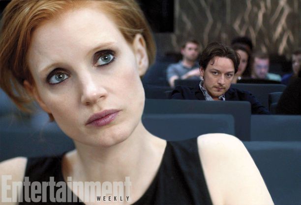 Jessica Chastain and James McAvoy in The Disappearance of Eleanor Rigby: Them