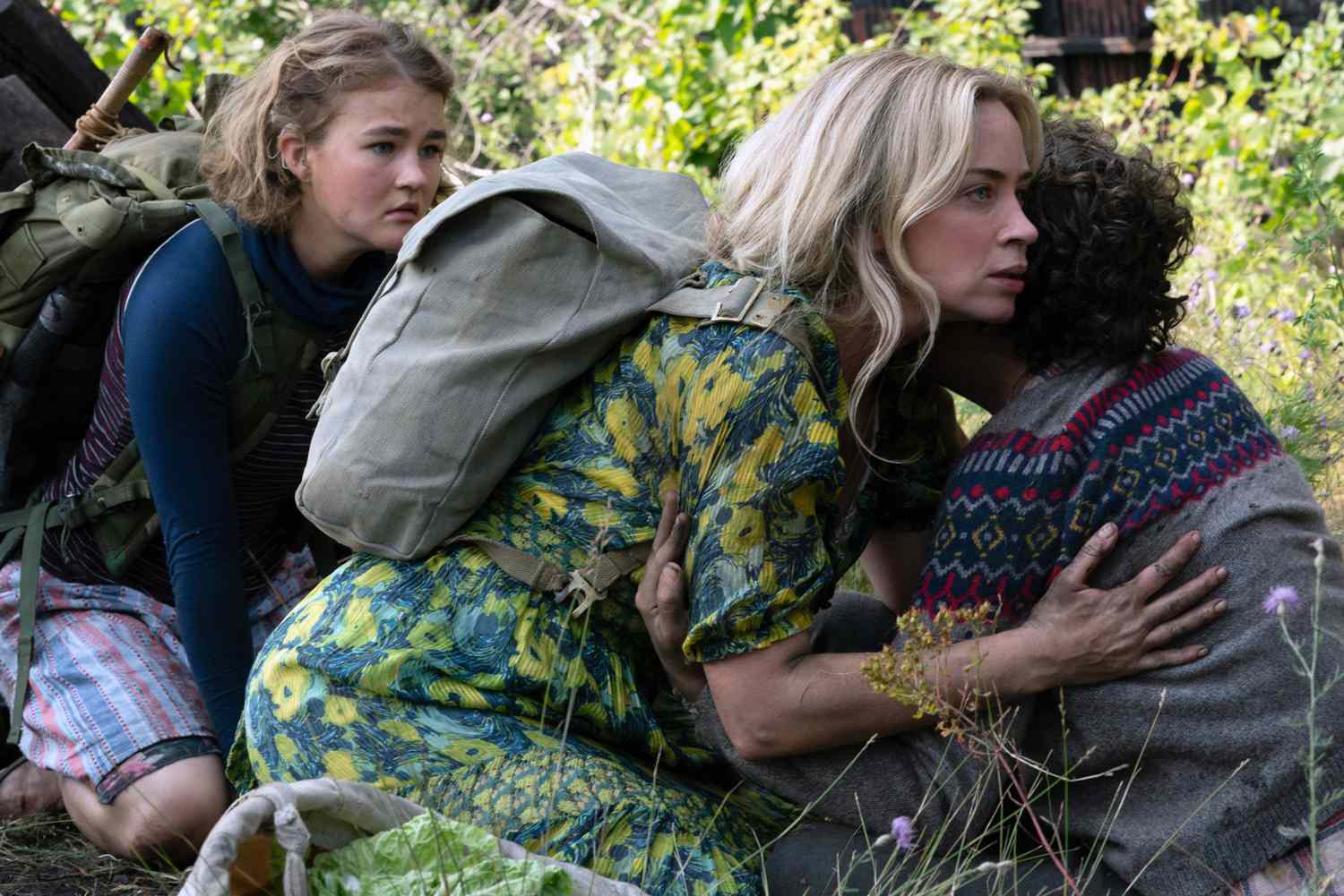 A QUIET PLACE PART II Millicent Simmonds, Emily Blunt, Noah Jupe