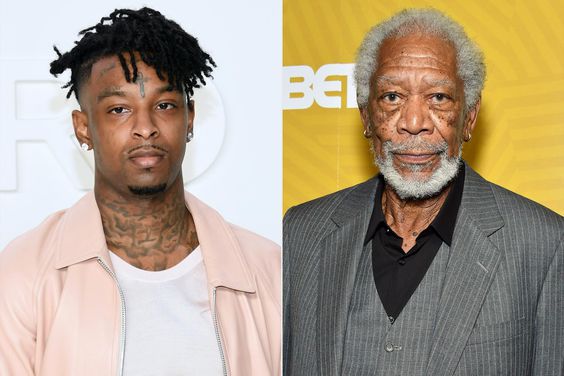 21 Savage; Morgan Freeman