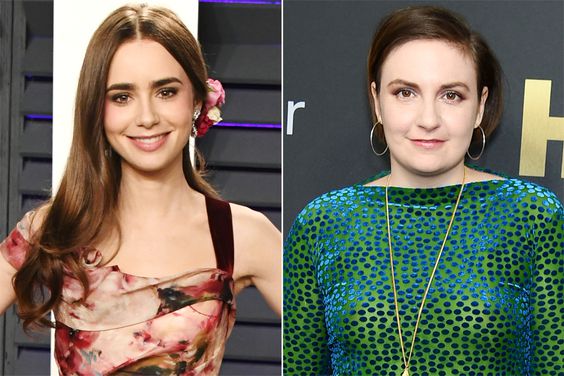 Lily Collins, Lena Dunham