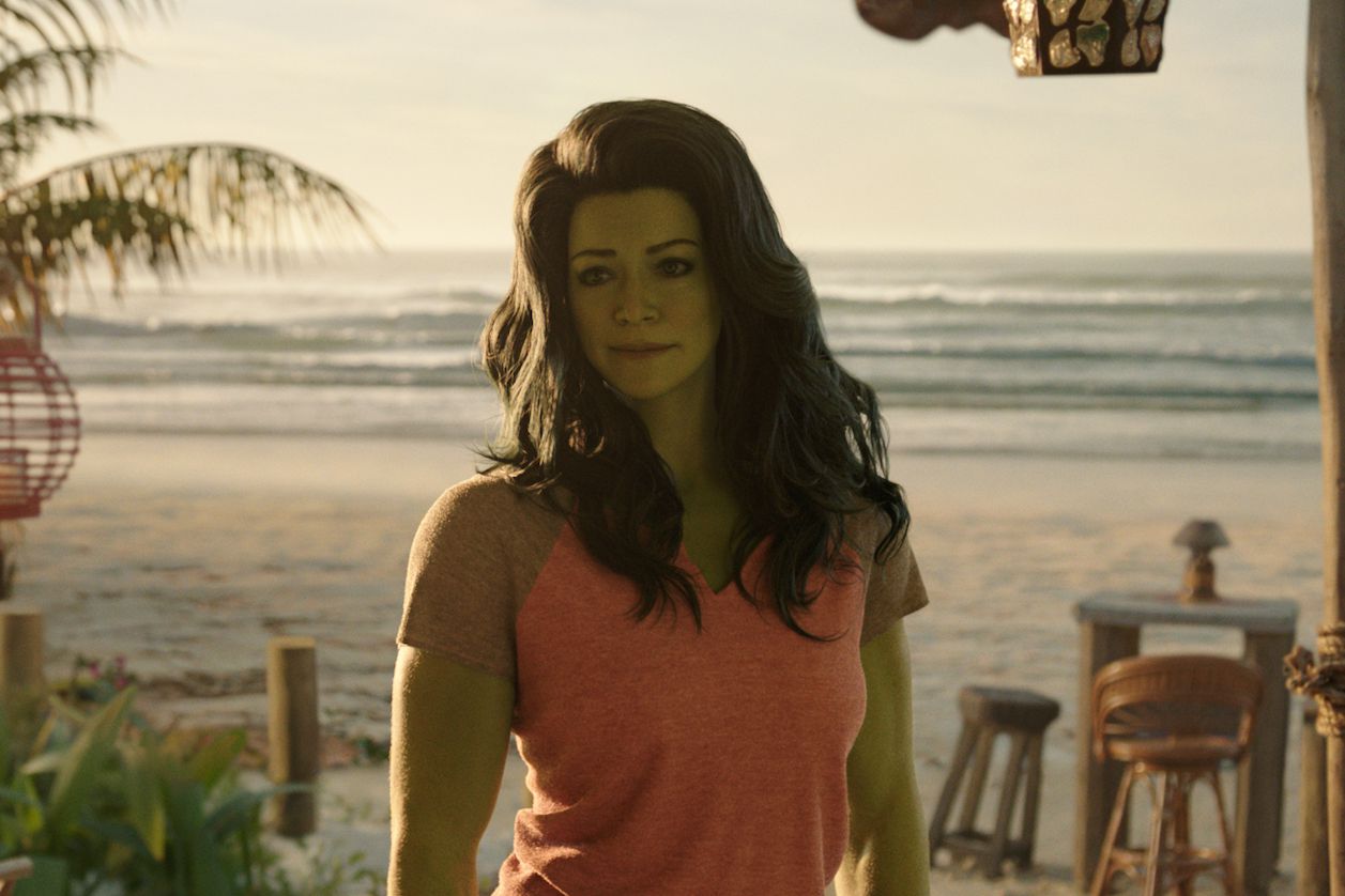 Tatiana Maslany as Jennifer Walters/She-Hulk on 'She-Hulk: Attorney at Law'