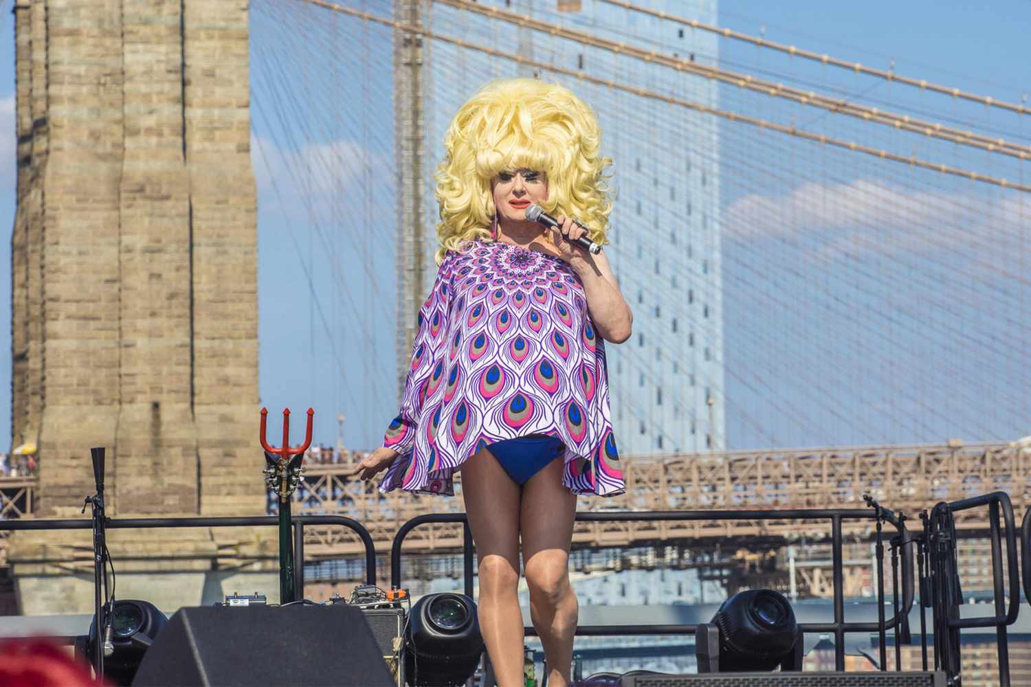 WigLady Bunny at Wigstock.photo: Mikhail Torich/HBO