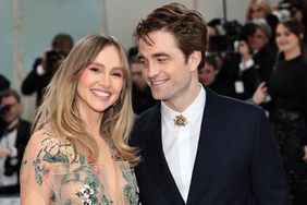 Suki Waterhouse and Robert Pattinson attend The 2023 Met Gala Celebrating "Karl Lagerfeld: A Line Of Beauty" at The Metropolitan Museum of Art on May 01, 2023 