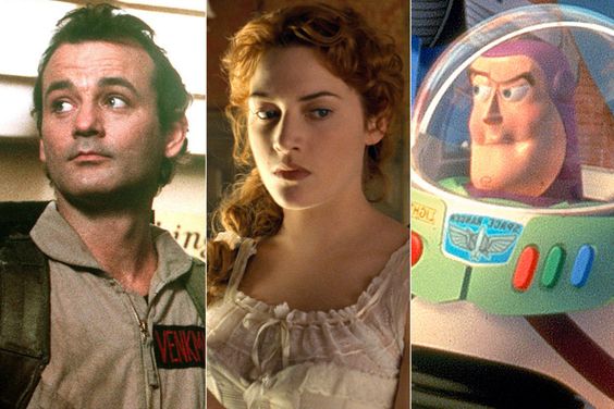 Ghostbusters/ Titanic / Toy Story