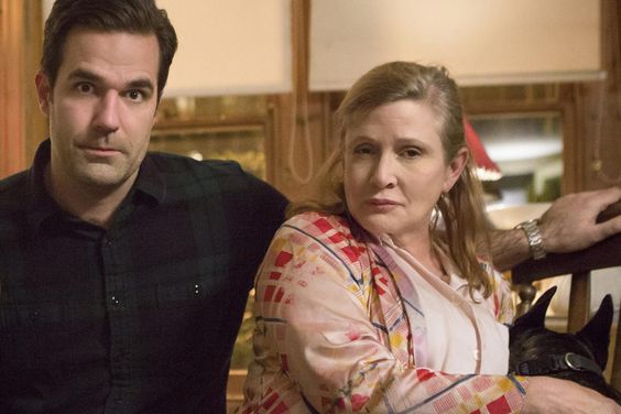 carrie-fisher-rob-delaney