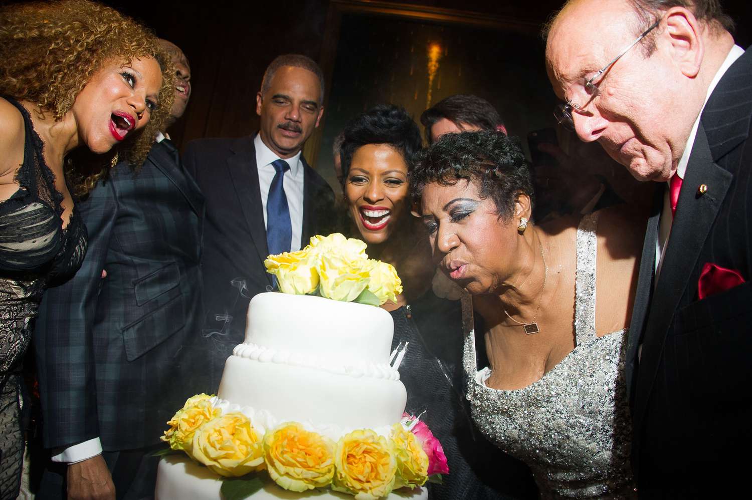 Aretha Franklin Birthday Bash, New York, USA - 22 Mar 2015