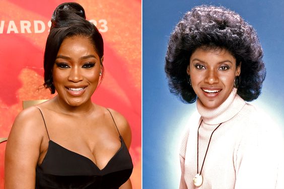 Keke Palmer; Phylicia Rashad as Clair Huxtable on 'The Cosby Show'
