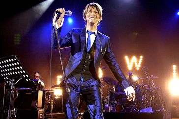 Pop Legend David Bowie In Concert