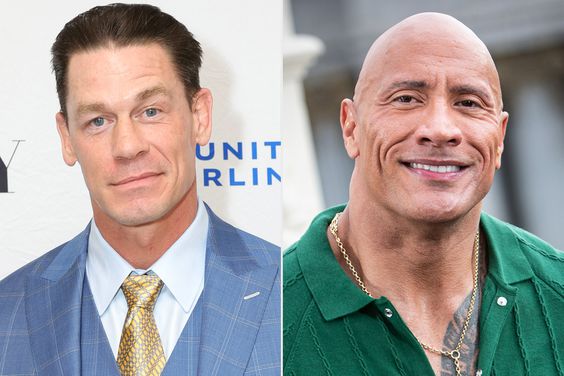 John Cena; Dwayne Johnson