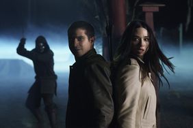 TEEN WOLF: THE MOVIE -- Tyler Posey as Scott McCall as Crystal Reed as Allison Argent in TEEN WOLF: THE MOVIE streaming on Paramount+. Photo: Curtis Bonds Baker/MTV Entertainment ©2022 PARAMOUNT GLOBAL. All Rights Reserved.