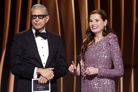 Jeff Goldblum and Geena Davis