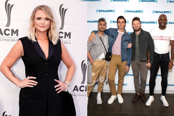 Miranda Lambert; Tan France, Antoni Porowski, Bobby Berk and Karamo Brown