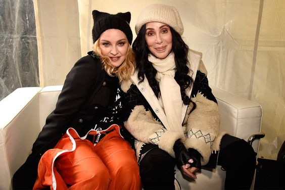 Madonna and Cher