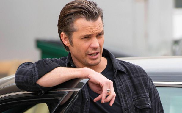 Five seasons in, it'd be easy to take Timothy Olyphant's glove-tight performance as Deputy U.S. Marshal Raylan Givens for granted, but he constantly finds new,