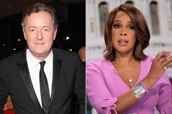 Piers Morgan; Gayle King