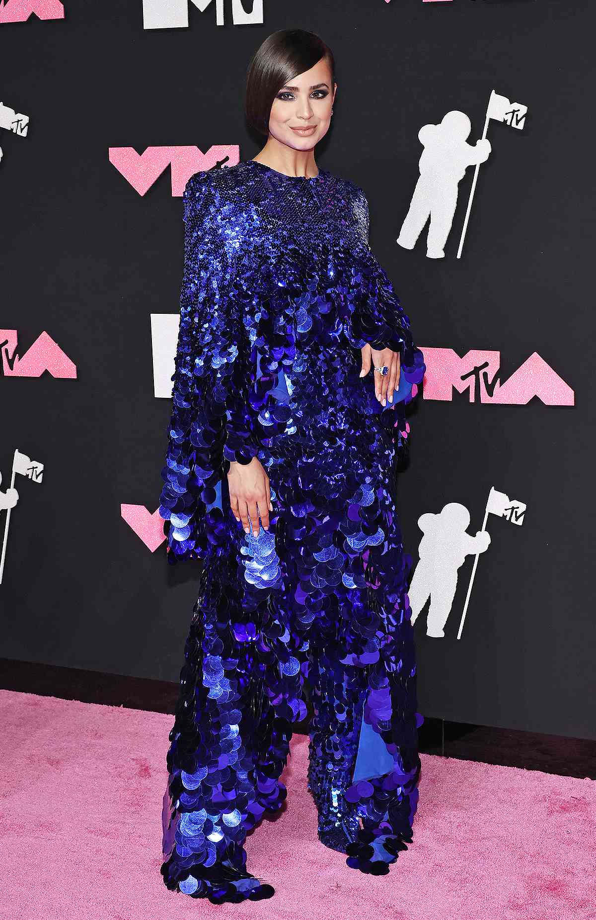 Sofia Carson attends the 2023 MTV Video Music Awards at the Prudential Center on September 12, 2023 in Newark, New Jersey.