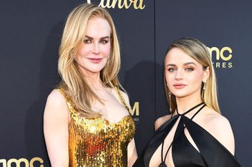 Nicole Kidman and Joey King at the AFI Life Achievement Award Honoring Nicole Kidman held at The Dolby Theatre on April 27, 2024 in Los Angeles, California.