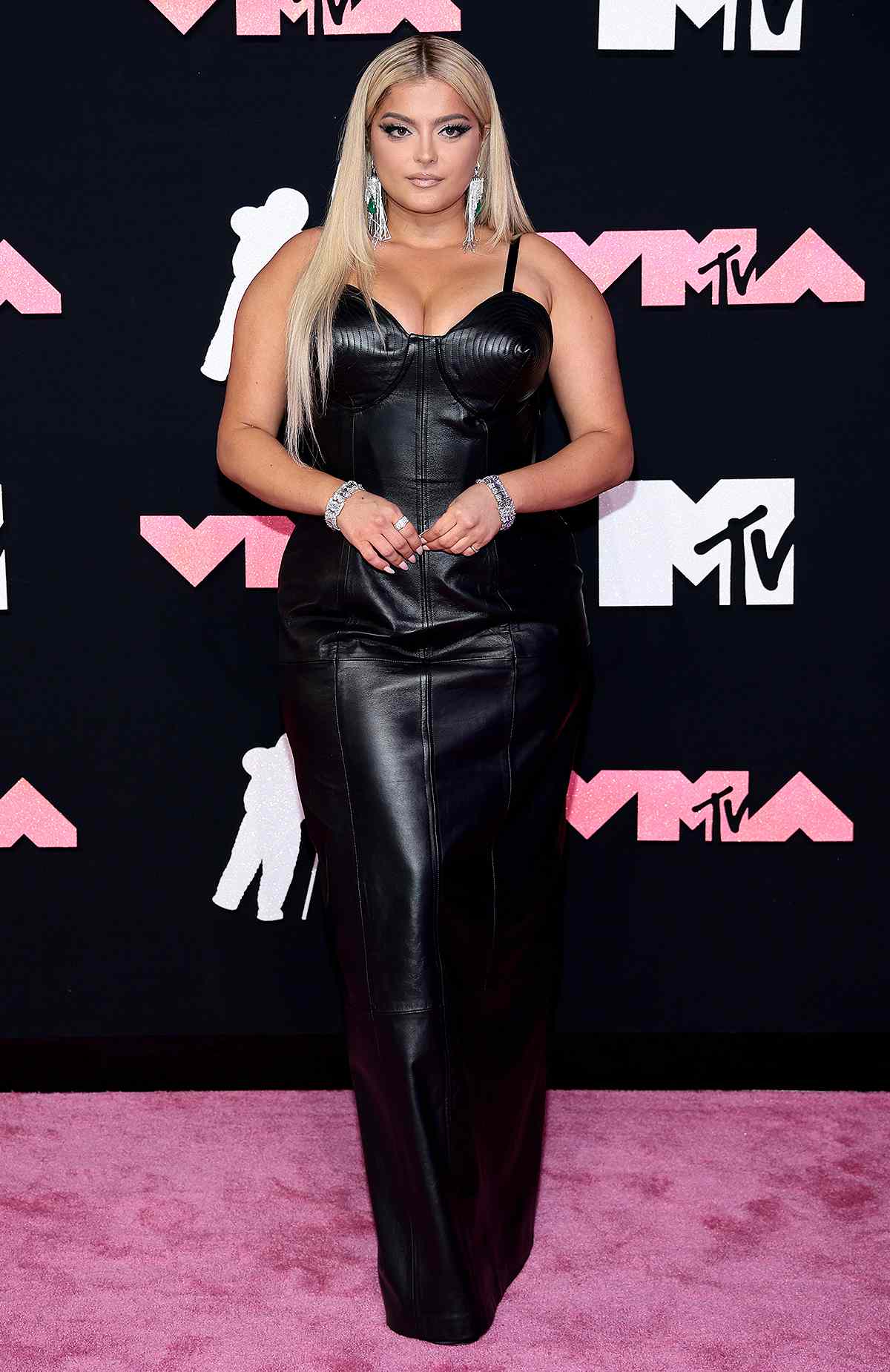 Bebe Rexha attends the 2023 MTV Video Music Awards at the Prudential Center on September 12, 2023 in Newark, New Jersey.