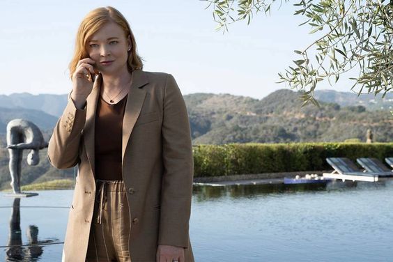 PHOTO March 21, 2023 Photograph by Claudette Barius/HBO Sarah Snook HBO Succession Season 4