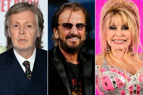 Paul McCartney, Ringo Starr, and Dolly Parton