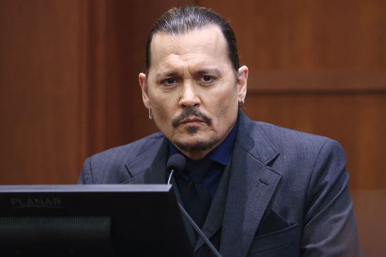 Johnny Depp in court