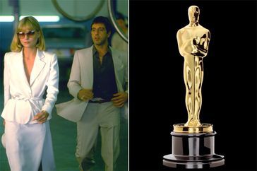 SCARFACE, Michelle Pfeiffer, Al Pacino, 1983, Oscar(R) Statuette