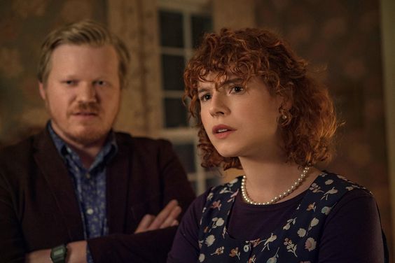 Jesse Plemons and Jessie Buckley in 'I'm Thinking of Ending Things'