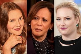 Drew Barrymore, Kamala Harris, MEGHAN MCCAIN