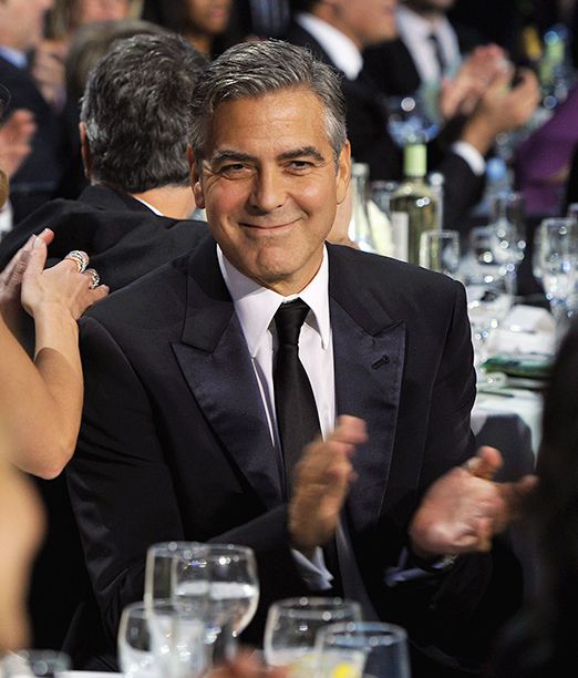 George Clooney at the 18th Annual Critics' Choice Movie Awards on January 10, 2013