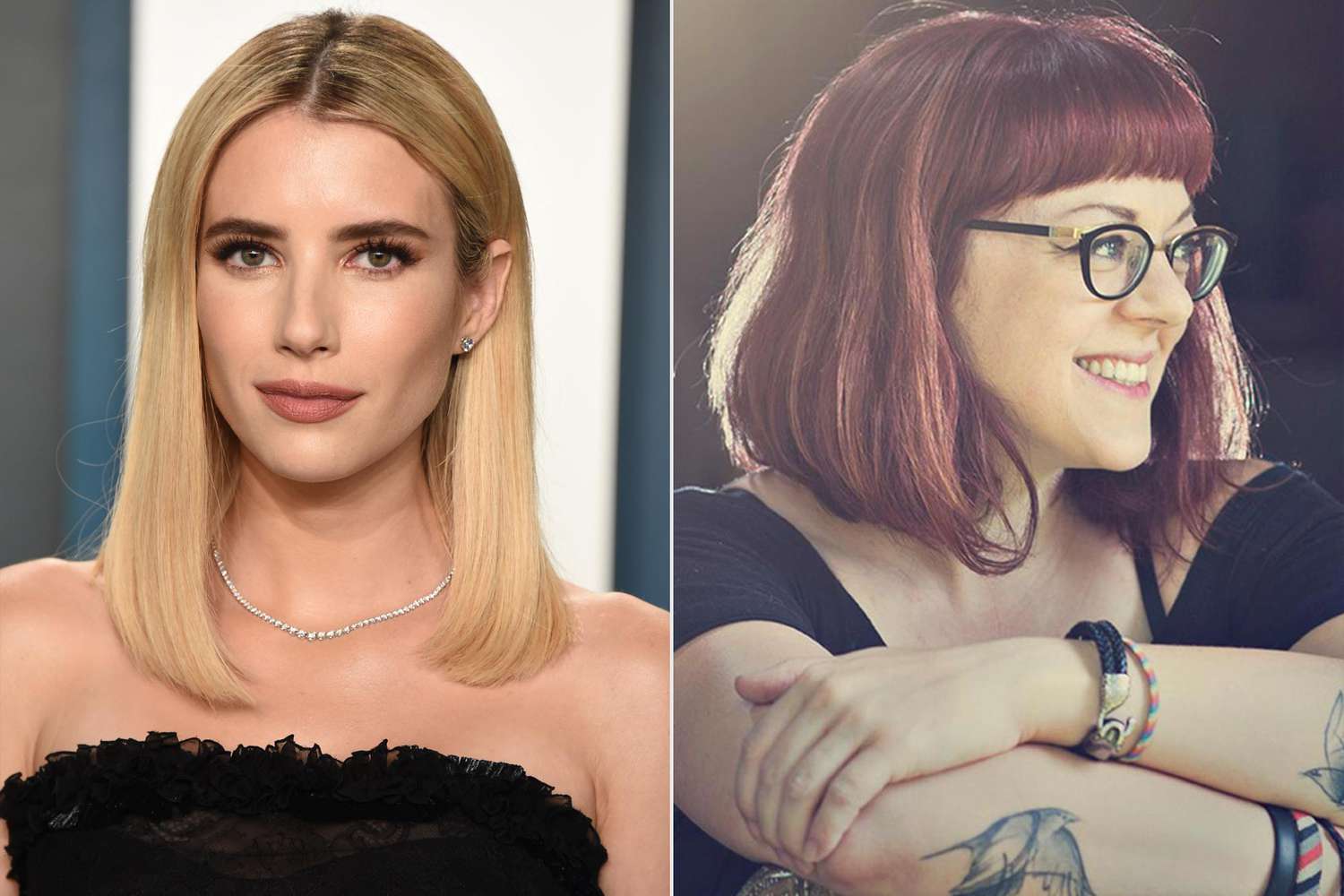 Emma Roberts and author VE Schwab