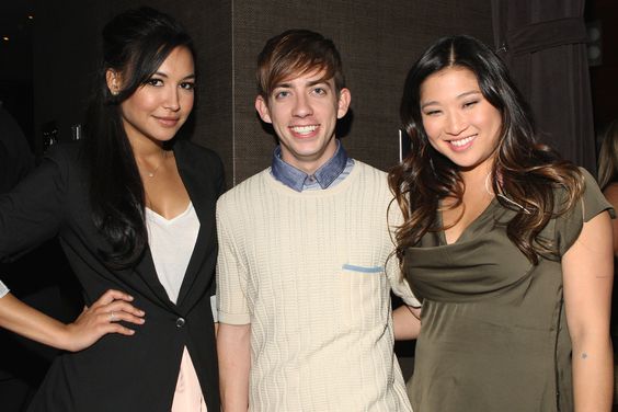 Naya Rivera, Kevin McHale, and Jenna Ushkowitz