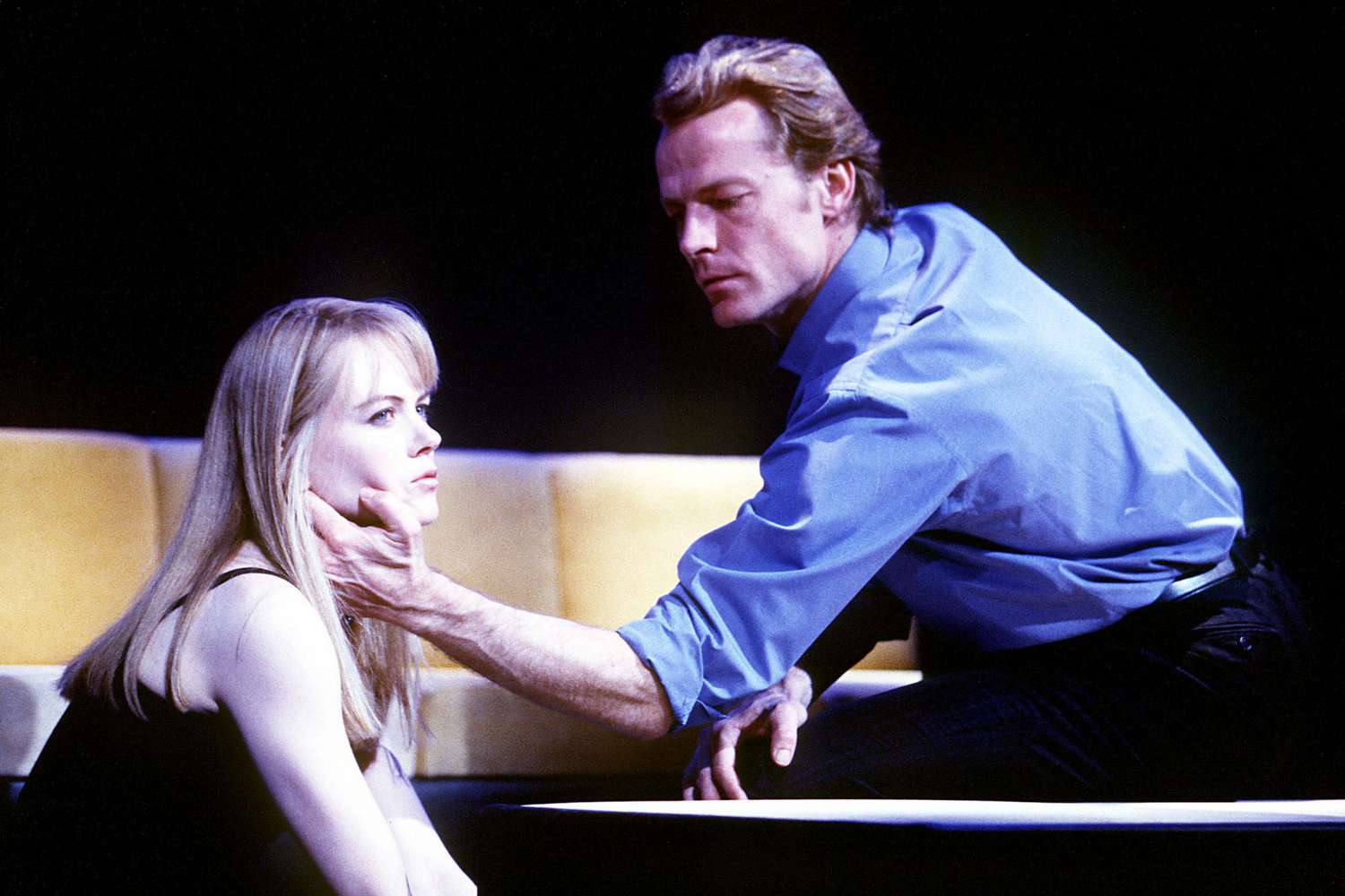 Celebrities Star On Broadway Nicole Kidman And Ian Glenn In Blue Room Pho