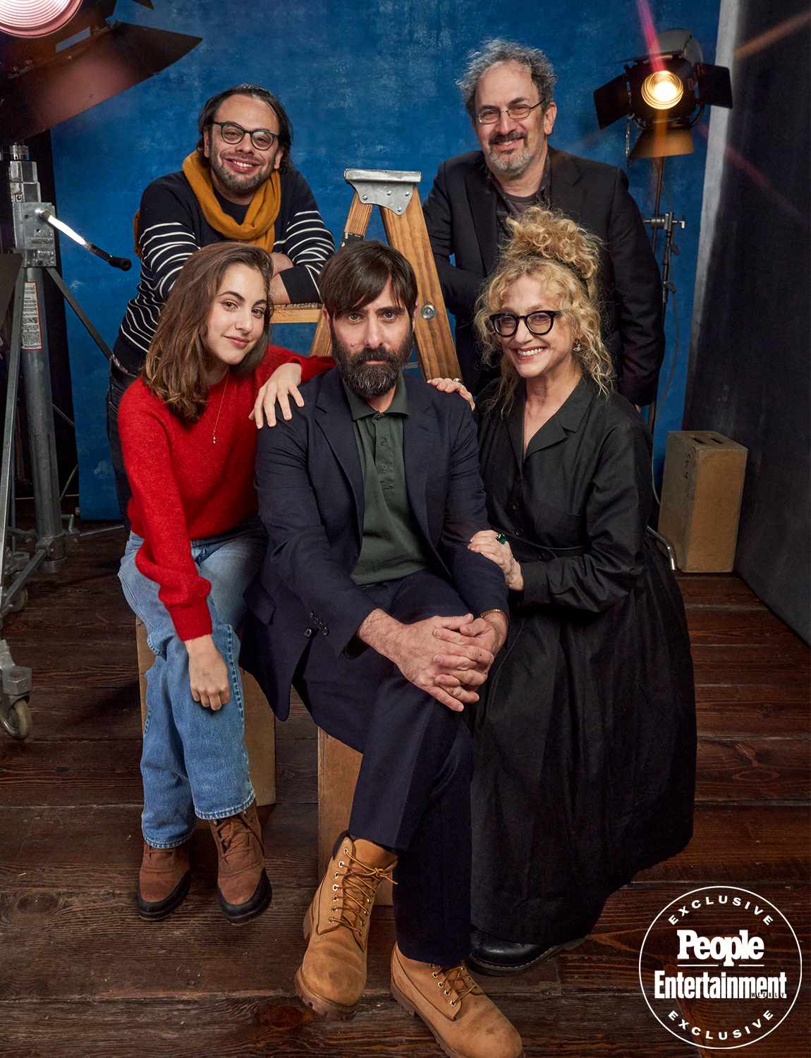 Nathan Silver, Robert Smigel, Madeline Weinstein, Jason Schwartzman and Carol Kane - Between the Temples