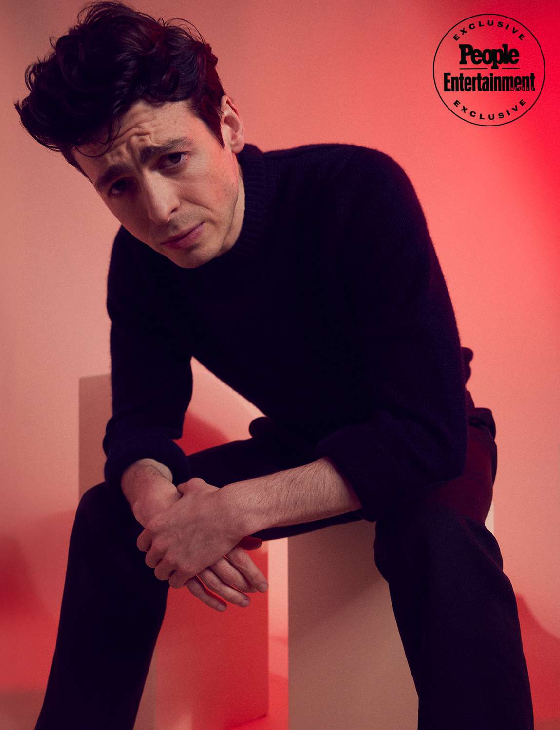 Anthony Boyle of Ã¢ÂÂManhuntÃ¢ÂÂ poses for a portrait during the 2024 Television Critics Association Winter Press Tour at The Langham Huntington,