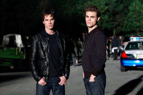 THE VAMPIRE DIARIES, Ian Somerhalder, Paul Wesley, ' The Turning Point ', (Season 1, November 19, 20