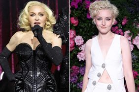 Madonna brought Julia Garner on stage last night at Barclays Center in NYC