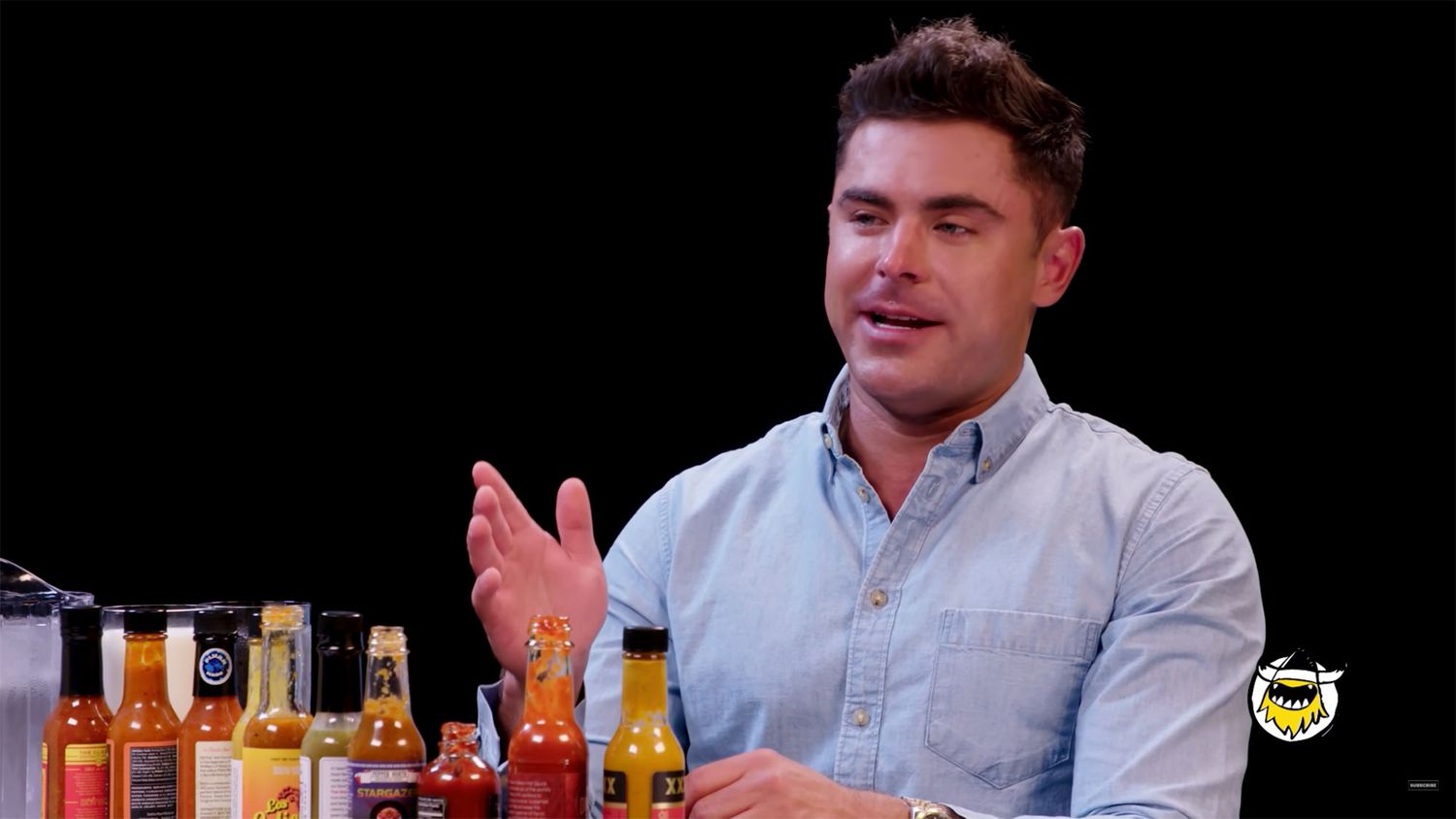 Zac Efron on 'Hot Ones'