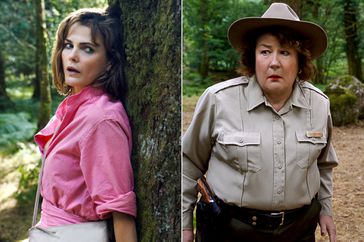 Keri Russell and Margo Martindale in Cocaine Bear