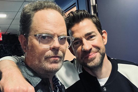 Rainn Wilson and John Krasinski