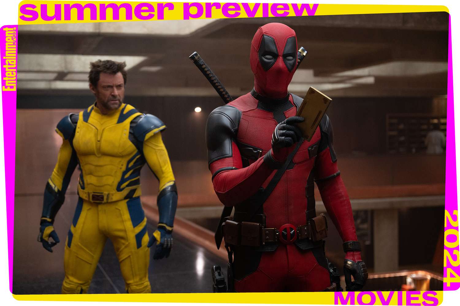 Hugh Jackman as Wolverine/Logan and Ryan Reynolds as Deadpool/Wade Wilson in DEADPOOL & WOLVERINE