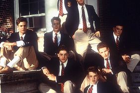 SCHOOL TIES, (clockwise from center) B. Fraser, R. Batinkoff, A. Lowery, A. Rapp. C. O'Donnell, B. A