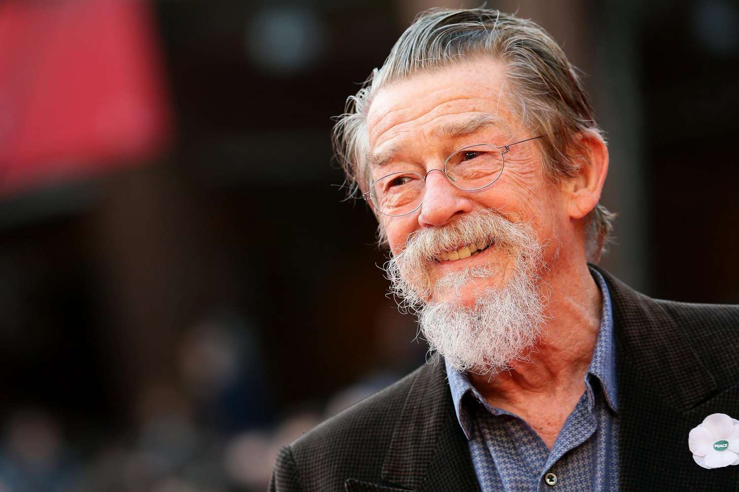 John Hurt On The Red Carpet - The 8th Rome Film Festival