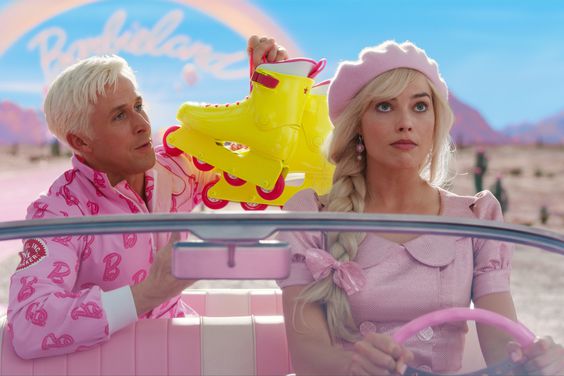 Ryan Gosling and Margot Robbie in 'Barbie'