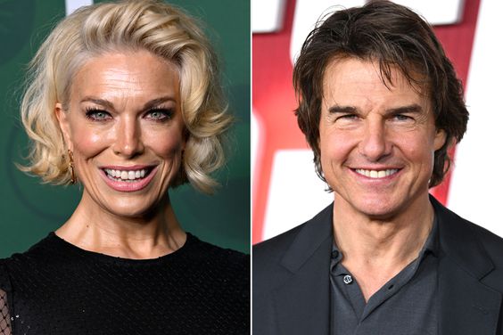 Hannah Waddingham and Tom Cruise