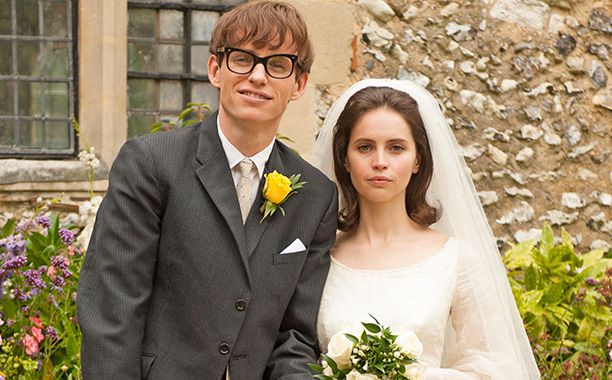 Eddie Redmayne and Felicity Jones in The Theory of Everything