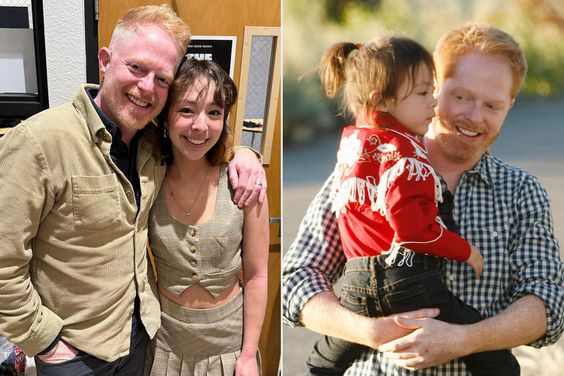 esse Tyler Ferguson with his Modern Family TV daughter Aubrey Anderson-Emmons