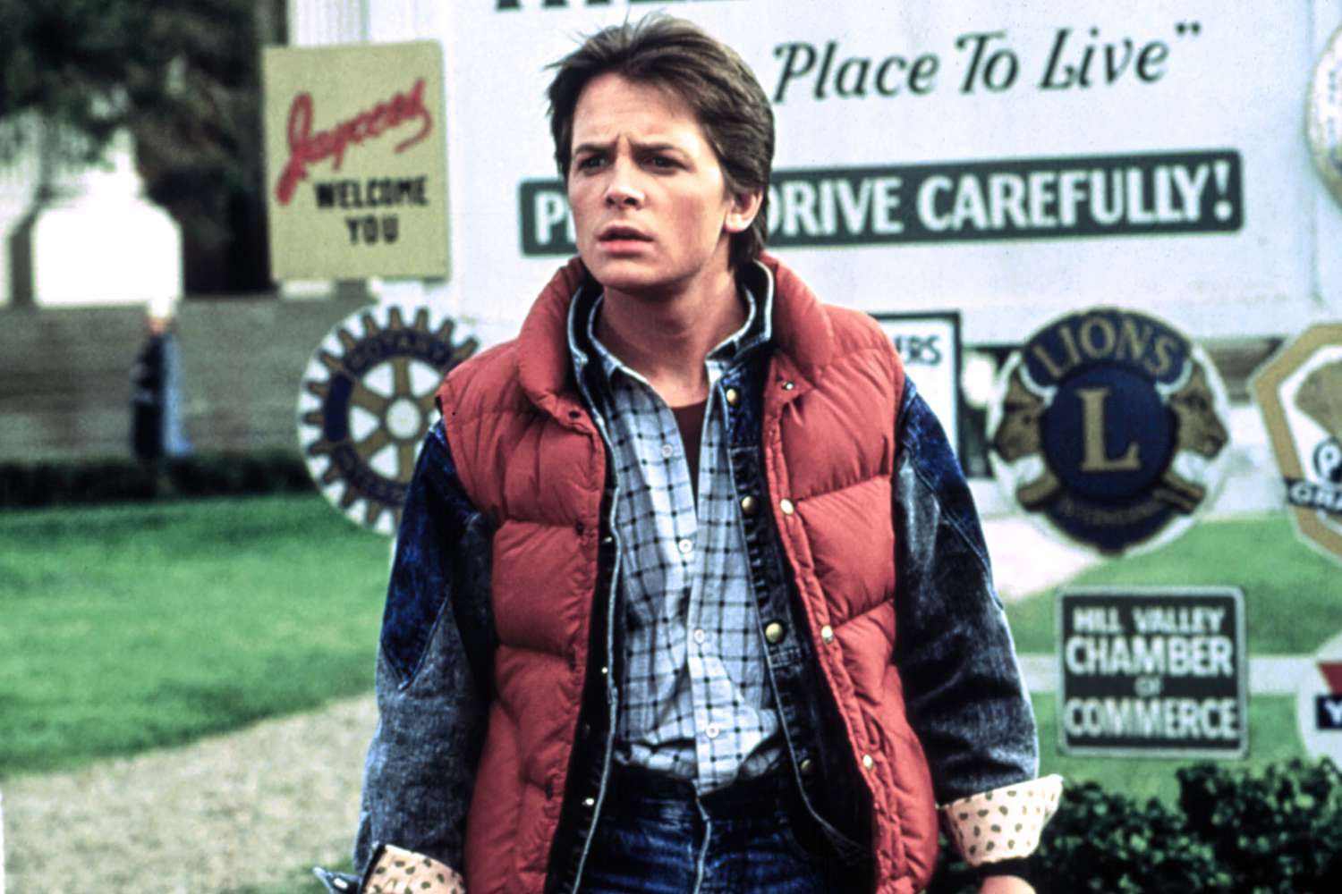 Michael J. Fox in 'Back to the Future'