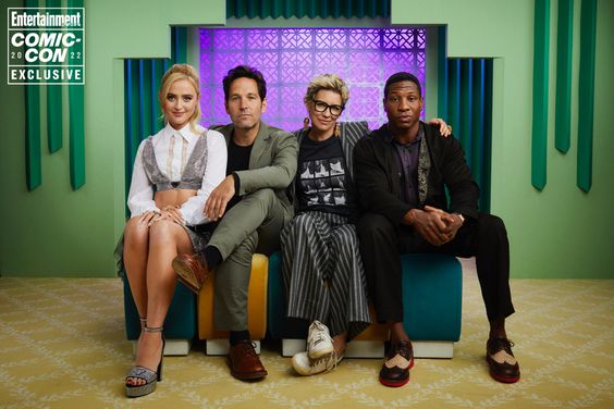 Ant-Man and the Wasp: Quantumania cast at EW's San Diego Comic Con studio