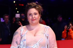 Lena Dunham of the movie "Treasure" attends the "Another End" premiere during the 74th Berlinale International Film Festival Berlin at Berlinale Palast on February 17, 2024