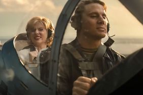 FLY ME TO THE MOON, from left: Scarlett Johansson, Channing Tatum, 2024